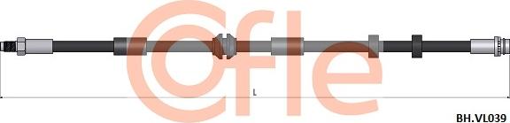 Cofle 92.BH.VL039 - Flessibile del freno autozon.pro