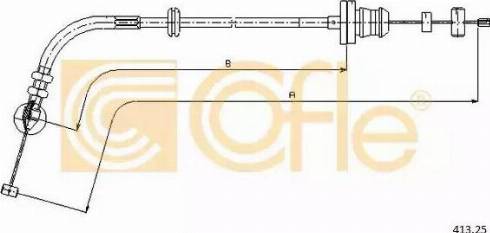 Cofle 413.22 - Cavo acceleratore autozon.pro