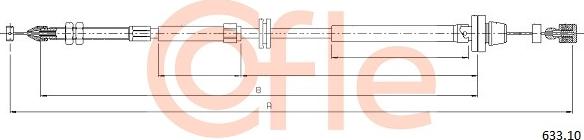 Cofle 633.10 - Cavo acceleratore autozon.pro