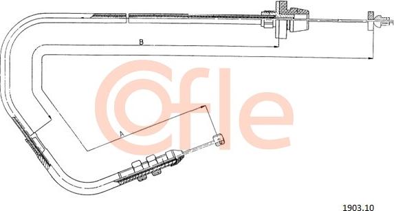 Cofle 1903.10 - Cavo acceleratore autozon.pro