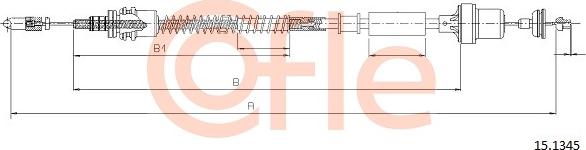 Cofle 15.1345 - Cavo comando, Comando frizione autozon.pro