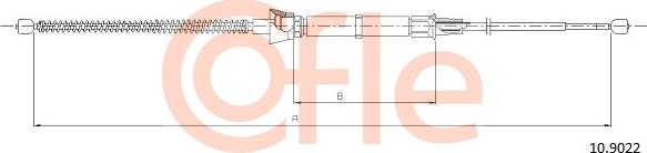 Cofle 10.9022 - Cavo comando, Freno stazionamento autozon.pro