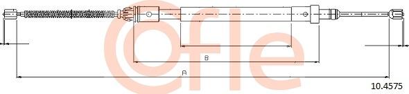 Cofle 10.4575 - Cavo comando, Freno stazionamento autozon.pro