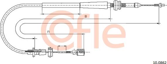 Cofle 92100862 - Cavo acceleratore autozon.pro