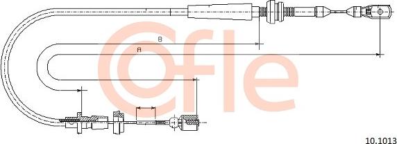 Cofle 10.1013 - Cavo acceleratore autozon.pro