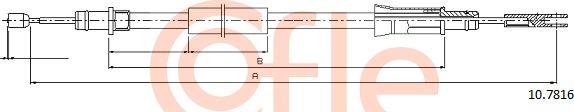 Cofle 10.7816 - Cavo comando, Freno stazionamento autozon.pro