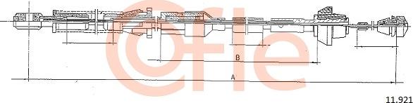 Cofle 11.921 - Cavo acceleratore autozon.pro