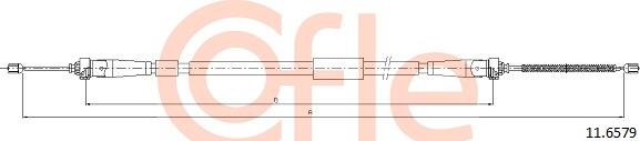 Cofle 11.6579 - Cavo comando, Freno stazionamento autozon.pro
