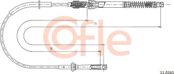 Cofle 11.0161 - Cavo acceleratore autozon.pro