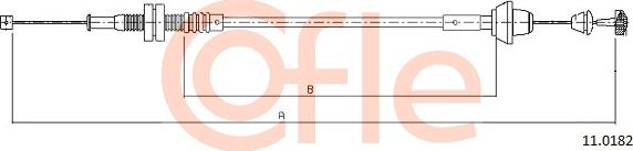 Cofle 11.0182 - Cavo acceleratore autozon.pro