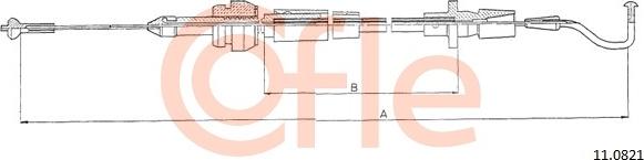 Cofle 11.0821 - Cavo acceleratore autozon.pro