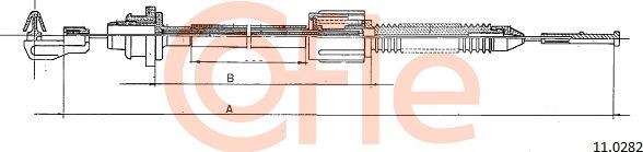 Cofle 11.0282 - Cavo acceleratore autozon.pro