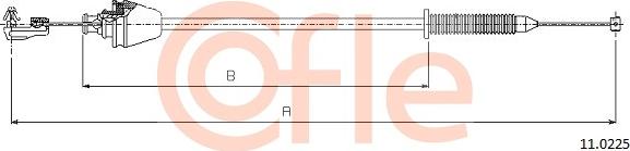 Cofle 11.0225 - Cavo acceleratore autozon.pro