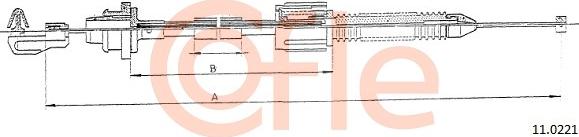 Cofle 11.0221 - Cavo acceleratore autozon.pro