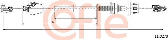 Cofle 11.0273 - Cavo acceleratore autozon.pro