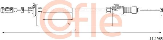 Cofle 11.1965 - Cavo acceleratore autozon.pro