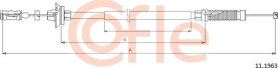 Cofle 11.1963 - Cavo acceleratore autozon.pro