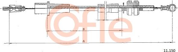 Cofle 11.150 - Cavo acceleratore autozon.pro