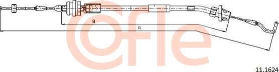 Cofle 11.1624 - Cavo acceleratore autozon.pro