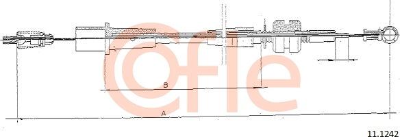 Cofle 11.1242 - Cavo acceleratore autozon.pro