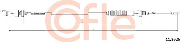 Cofle 11.3925 - Cavo comando, Comando frizione autozon.pro