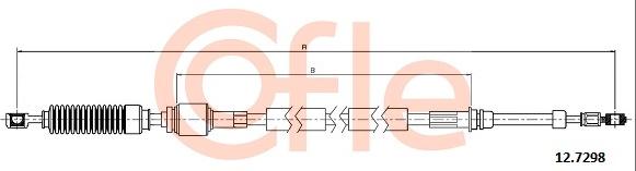 Cofle 12.7298 - Cavo comando, Cambio manuale autozon.pro