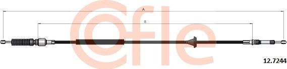 Cofle 12.7244 - Cavo comando, Cambio manuale autozon.pro