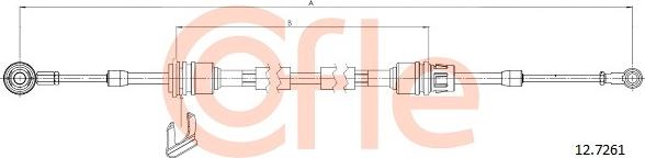 Cofle 92.12.7261 - Cavo comando, Cambio manuale autozon.pro