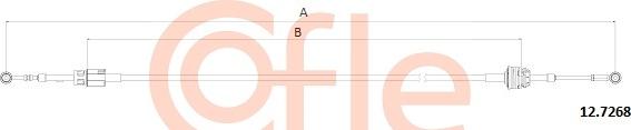 Cofle 12.7268 - Cavo comando, Cambio manuale autozon.pro