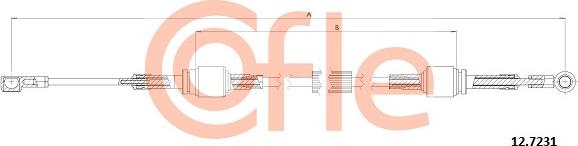 Cofle 92.12.7231 - Cavo comando, Cambio manuale autozon.pro