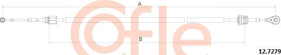 Cofle 12.7279 - Cavo comando, Cambio manuale autozon.pro