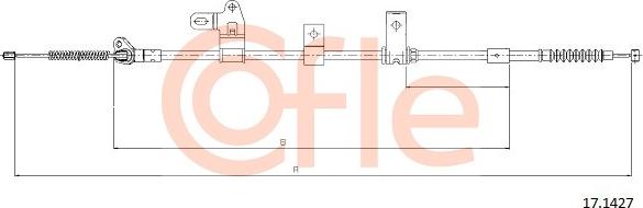 Cofle 17.1427 - Cavo comando, Freno stazionamento autozon.pro