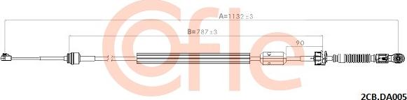 Cofle 92.2CB.DA005 - Cavo comando, Cambio manuale autozon.pro