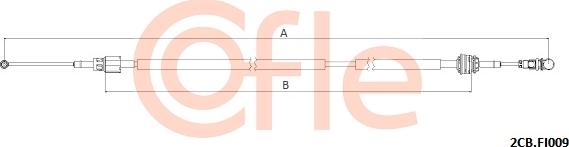 Cofle 2CB.FI009 - Cavo comando, Cambio manuale autozon.pro