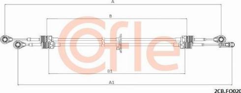 Cofle 92.2CB.OP020 - Cavo comando, Cambio manuale autozon.pro