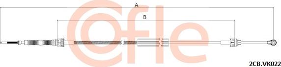 Cofle 2CB.VK022 - Cavo comando, Cambio manuale autozon.pro