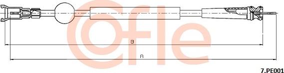Cofle 7.PE001 - Alberino flessibile tachimetro autozon.pro