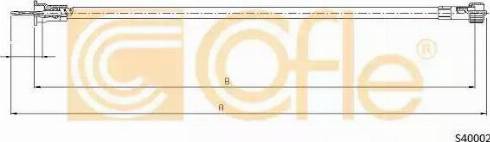 Cofle S40002 - Alberino flessibile tachimetro autozon.pro