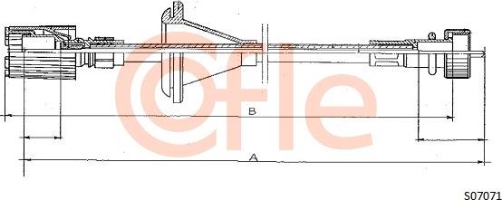 Cofle S07071 - Alberino flessibile tachimetro autozon.pro