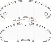 Comline ADB0991 - Kit pastiglie freno, Freno a disco autozon.pro