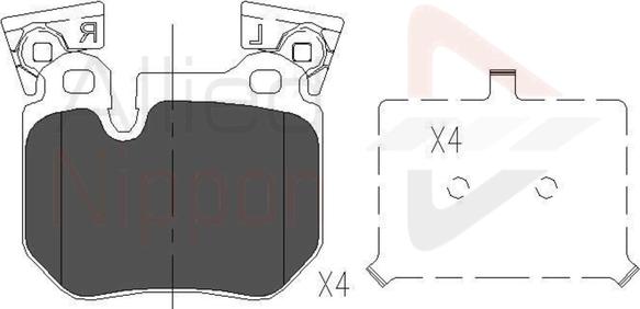 Comline ADB06023 - Kit pastiglie freno, Freno a disco autozon.pro