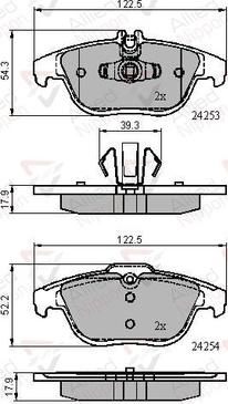 Comline ADB01792 - Kit pastiglie freno, Freno a disco autozon.pro