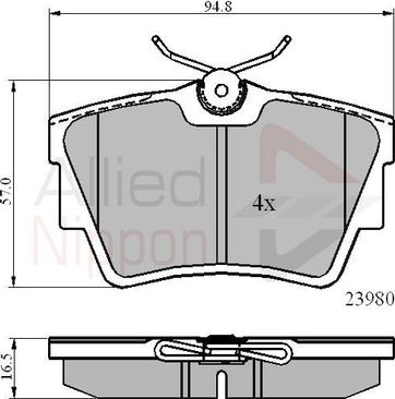 HELLA T1390 - Kit pastiglie freno, Freno a disco autozon.pro