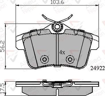 Comline ADB02045 - Kit pastiglie freno, Freno a disco autozon.pro