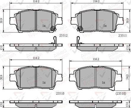 BOSCH 986494333 - Kit pastiglie freno, Freno a disco autozon.pro