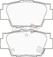 Comline ADB3804 - Kit pastiglie freno, Freno a disco autozon.pro