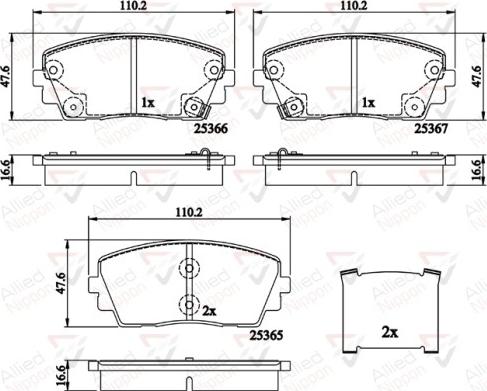 Comline ADB32159 - Kit pastiglie freno, Freno a disco autozon.pro