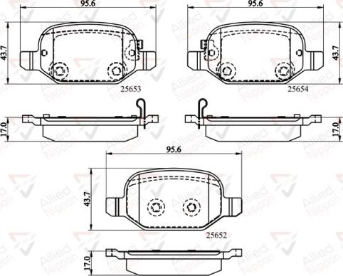 Comline ADB32139 - Kit pastiglie freno, Freno a disco autozon.pro