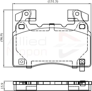 Comline ADB32372 - Kit pastiglie freno, Freno a disco autozon.pro