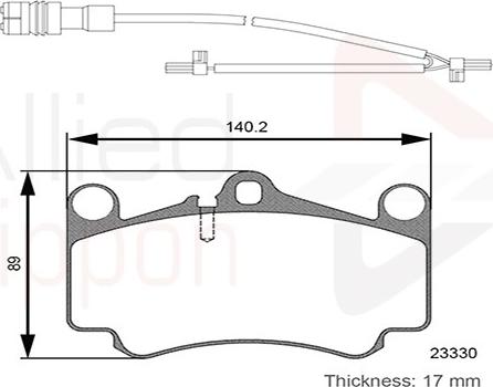 Comline ADB26132 - Kit pastiglie freno, Freno a disco autozon.pro